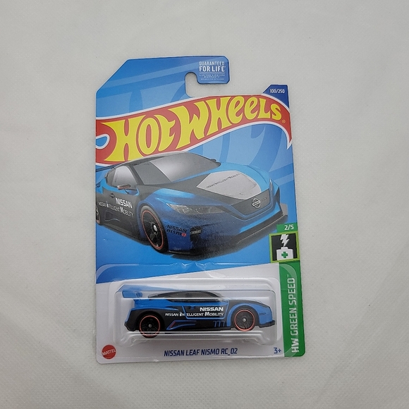 Hot Wheels Nissan Leaf Nismo RC_02 HW GREEN SPEED - Picture 1 of 2